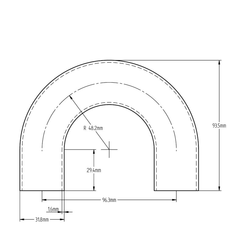 31.8 x 1.6 180° Uni AS1528.3