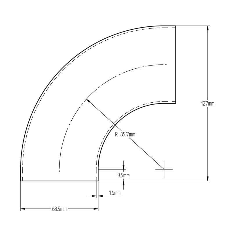 63.5 x 1.6 90° Zetan