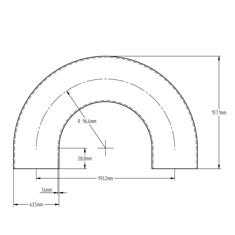 63.5 x 1.6 180° Uni AS1528.3